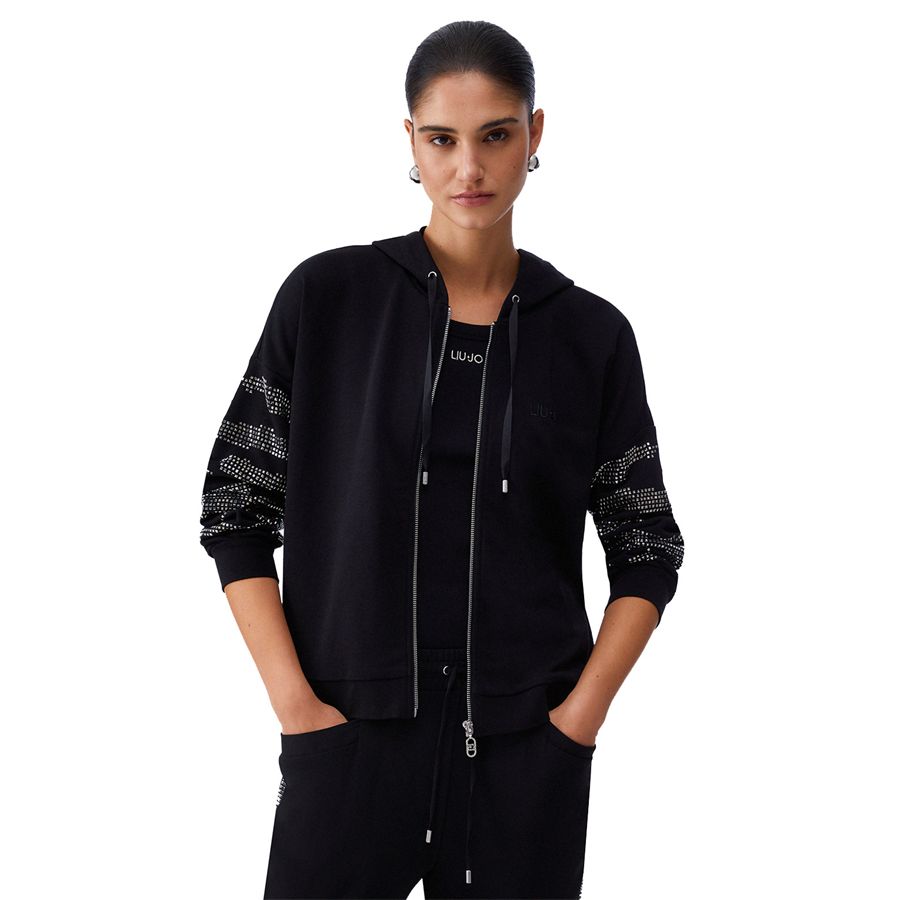 Felpa con zip e cappuccio da donna Liu Jo | TA6309FS00222222